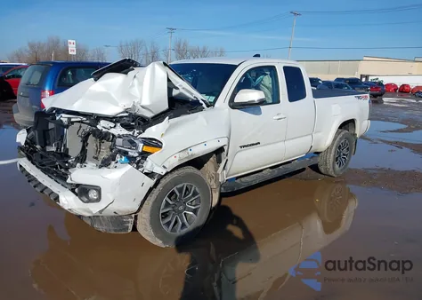 2022 Toyota Tacoma Trd Sport from USA, damaged, VIN 3TYSZ5AN2NT092498